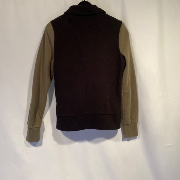 Element Zip Down Women’s Fitted Black and Green Jacket Size S/P - Picture 3 of 8